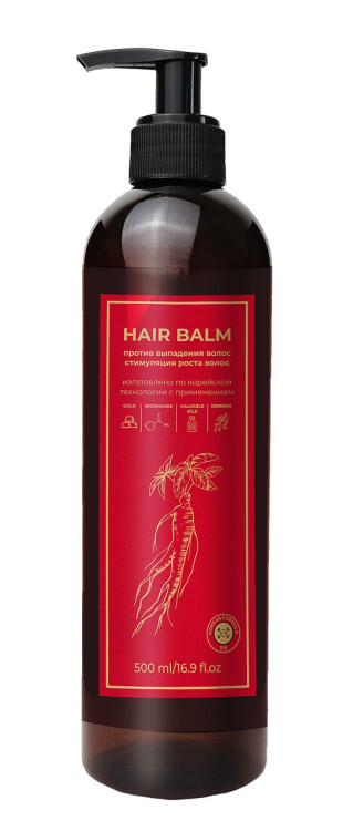 Бальзам для волос с корейским женьшенем и золотом 500 мл в Оренбурге
