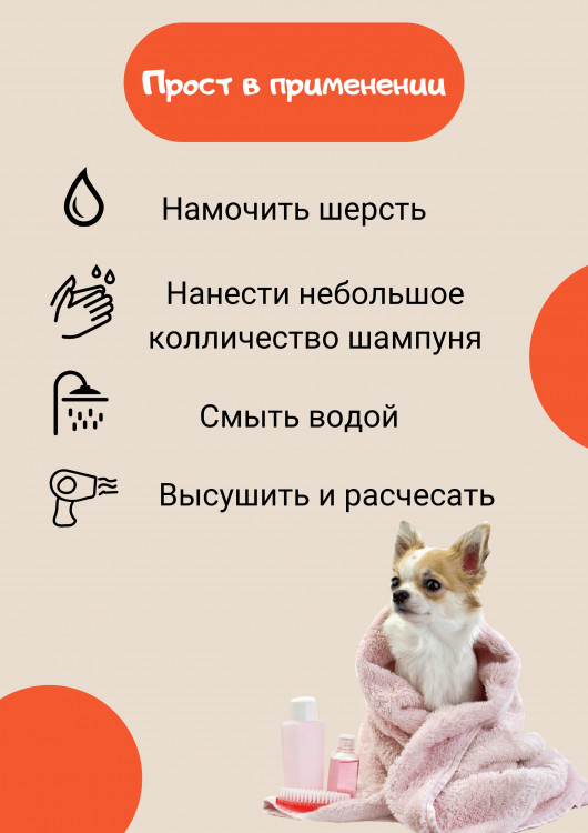 Dctr.Go Шампунь-бальзам для животных Sнampoo Therapy "Мультиуход" 1000 ml в Оренбурге