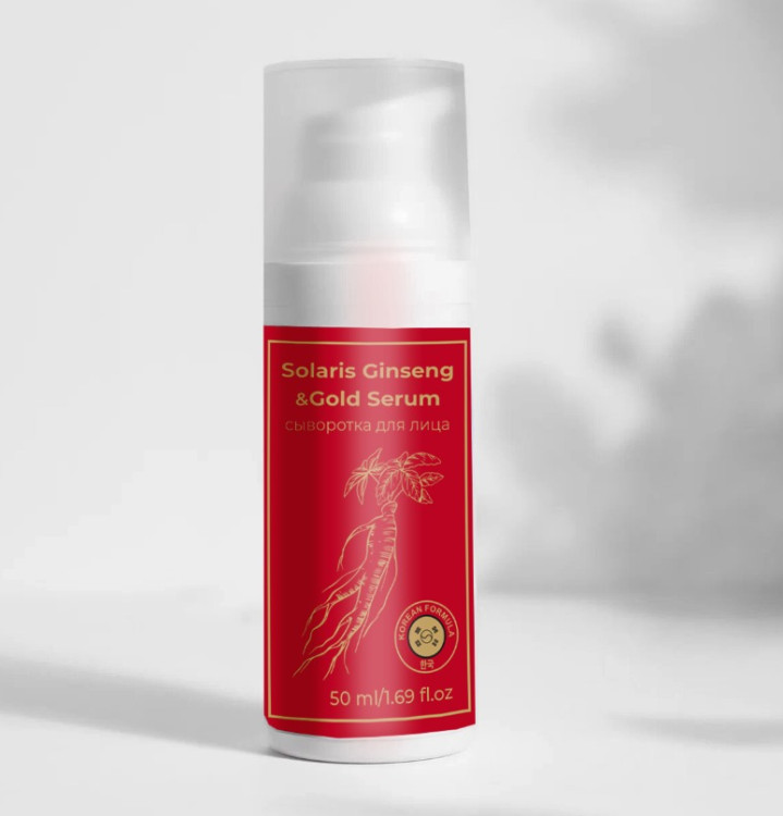 Сыворотка  для лица с корейским женьшенем и золотом 50 мл в Оренбурге