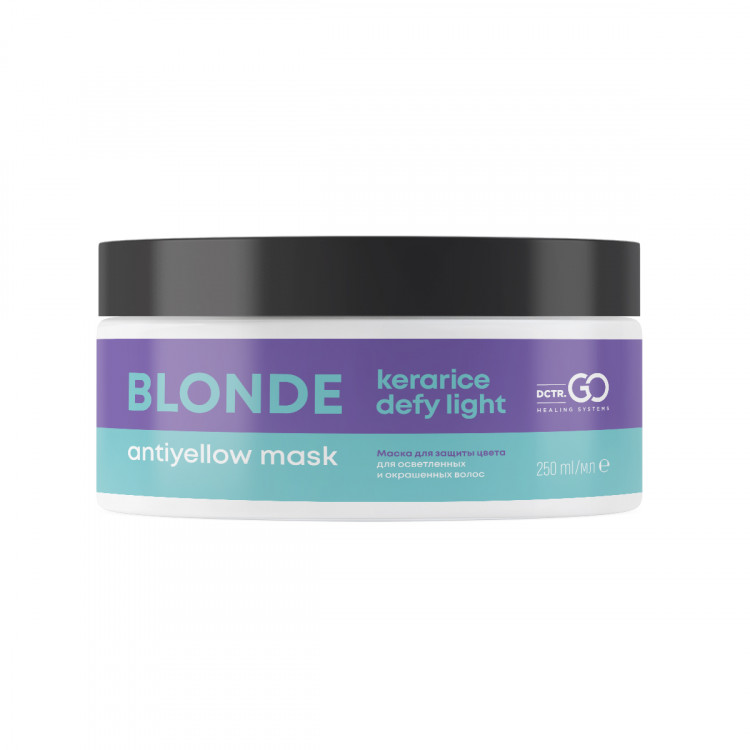 Блонд маска для защиты цвета Kerarice Defy Lidht Dctr.Go 250мл в Оренбурге