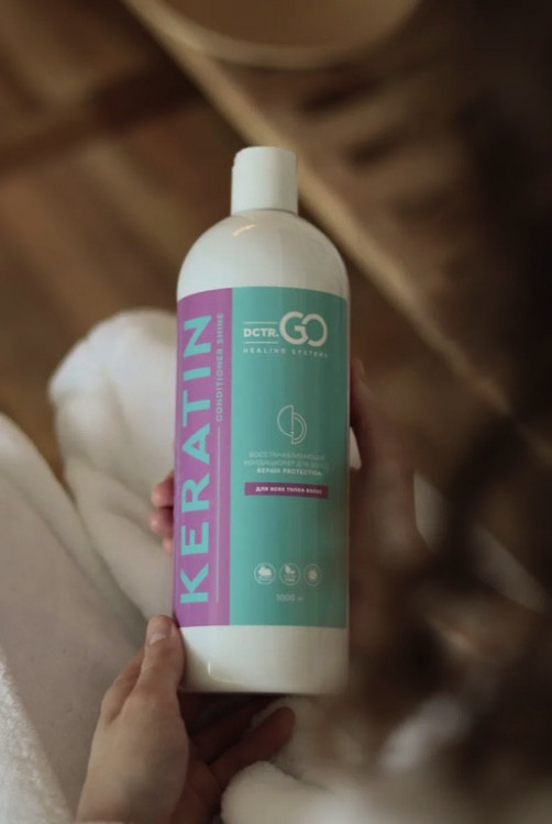 Dctr.Go. Увлажняющий кондиционер бальзам с кератином для волос 1000 мл в Оренбурге
